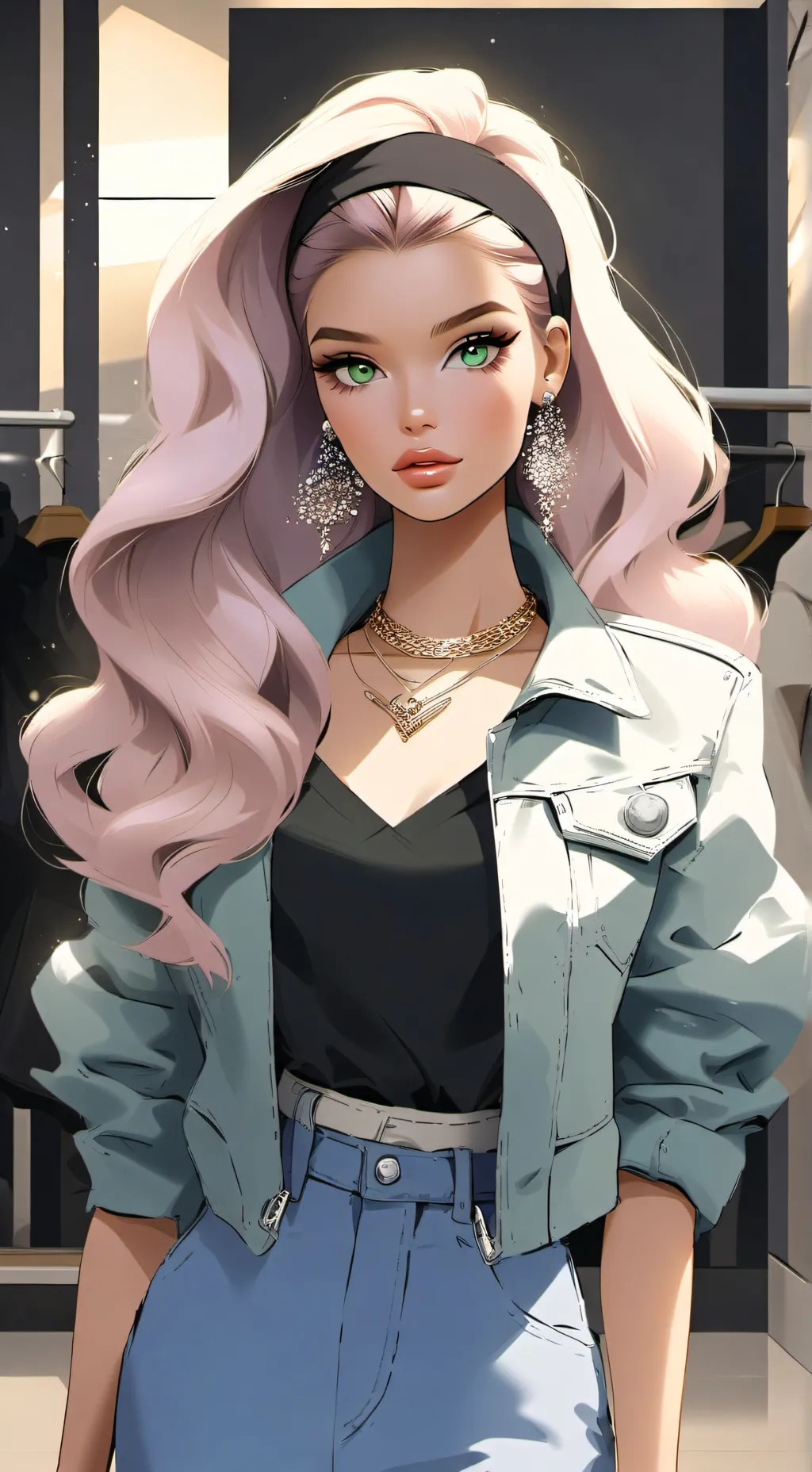 ai character: Ladee background