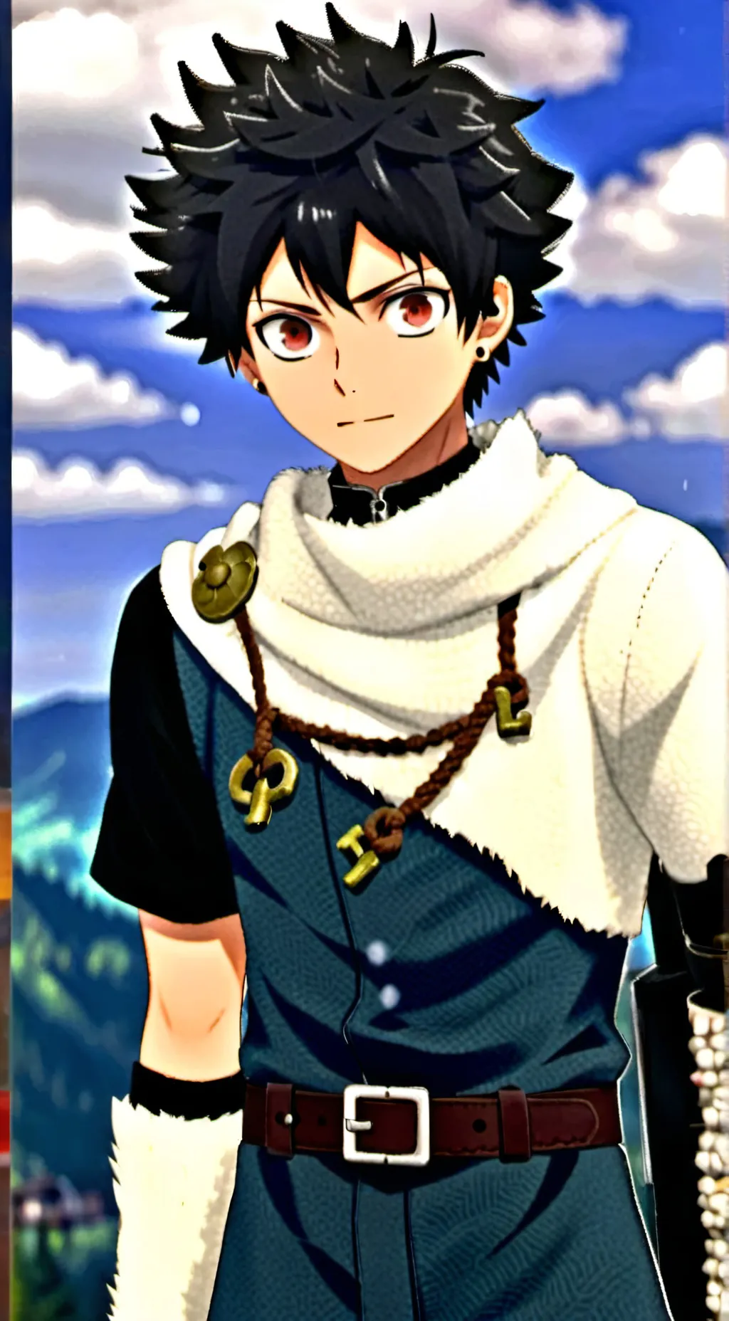 ai character: Black Clover background