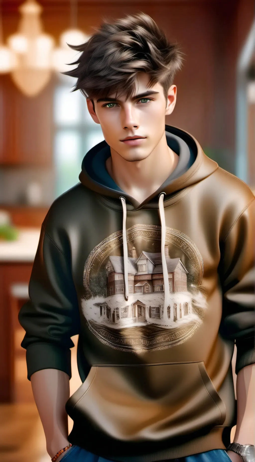 ai character: Kade background