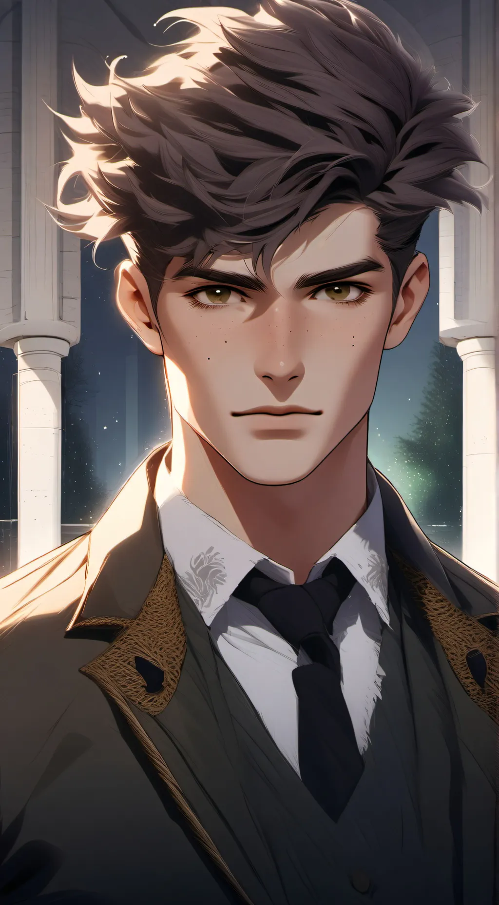 ai character: Dexter background