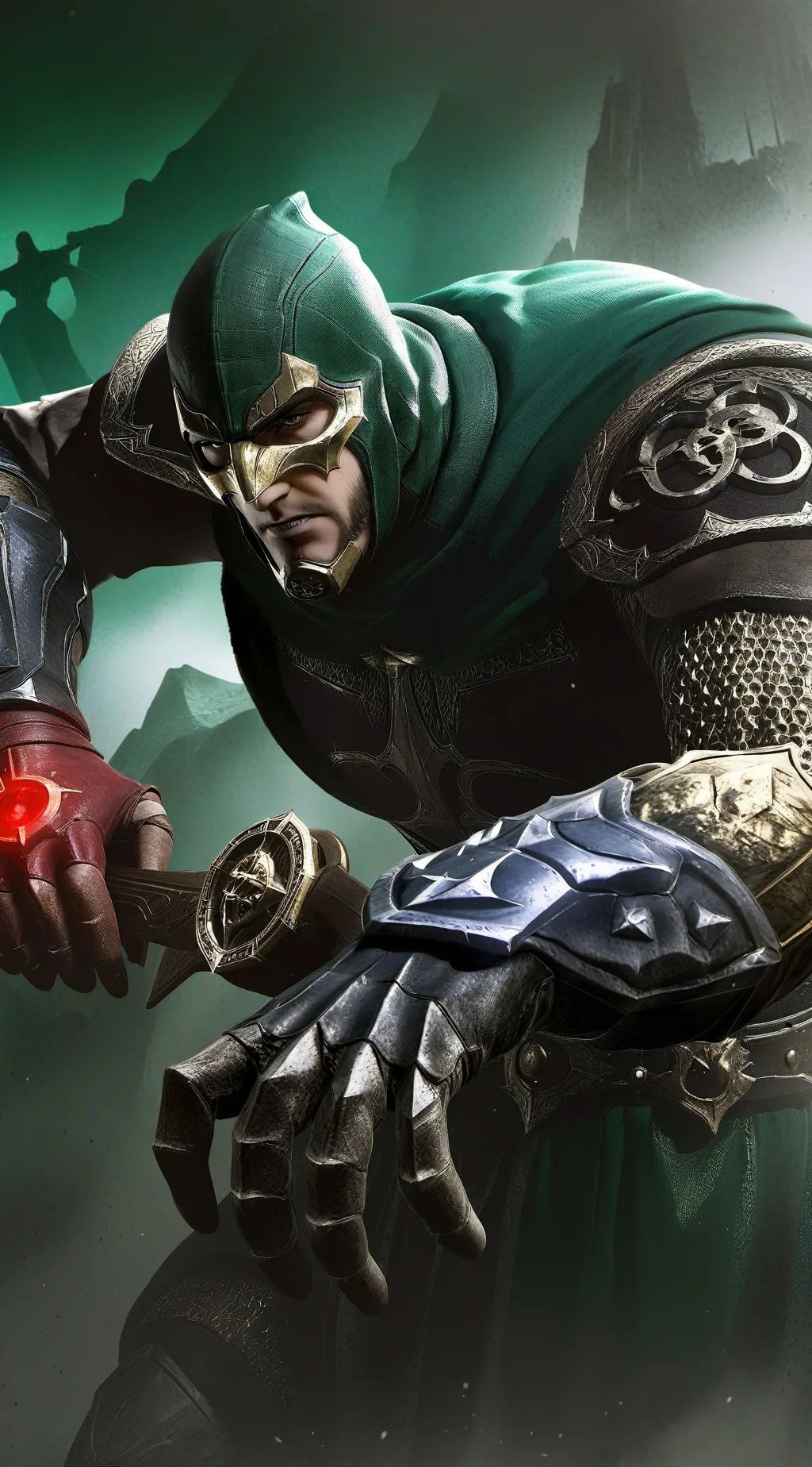 ai character: Bane background