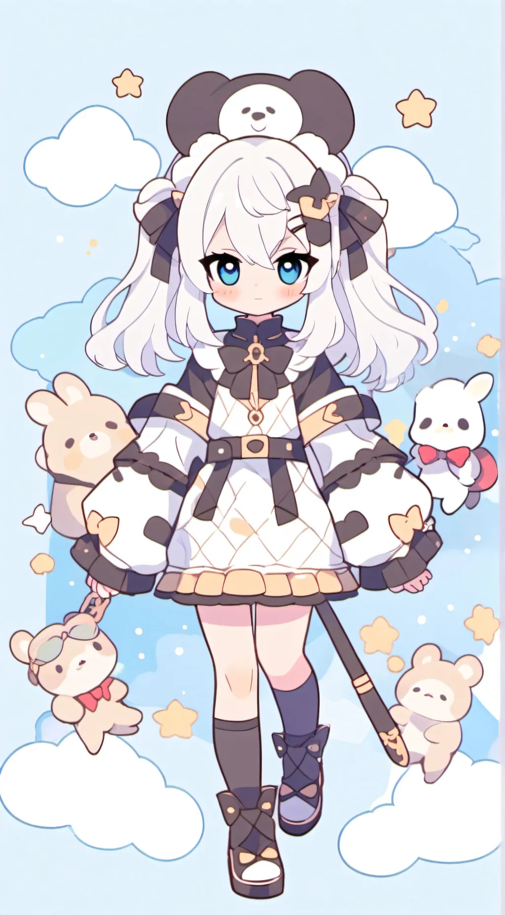 ai character: yuji x sukuna  background