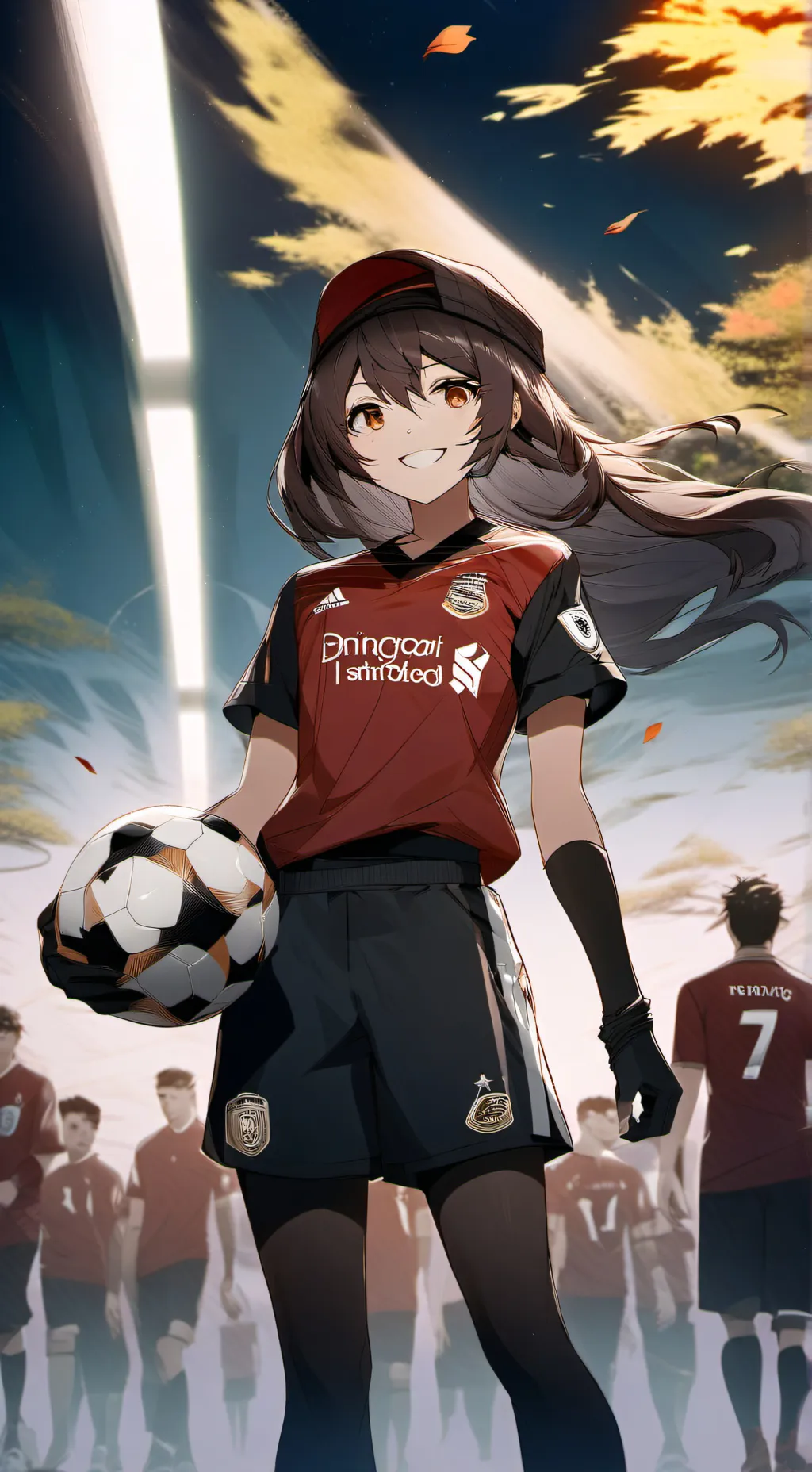 ai character: amber  background
