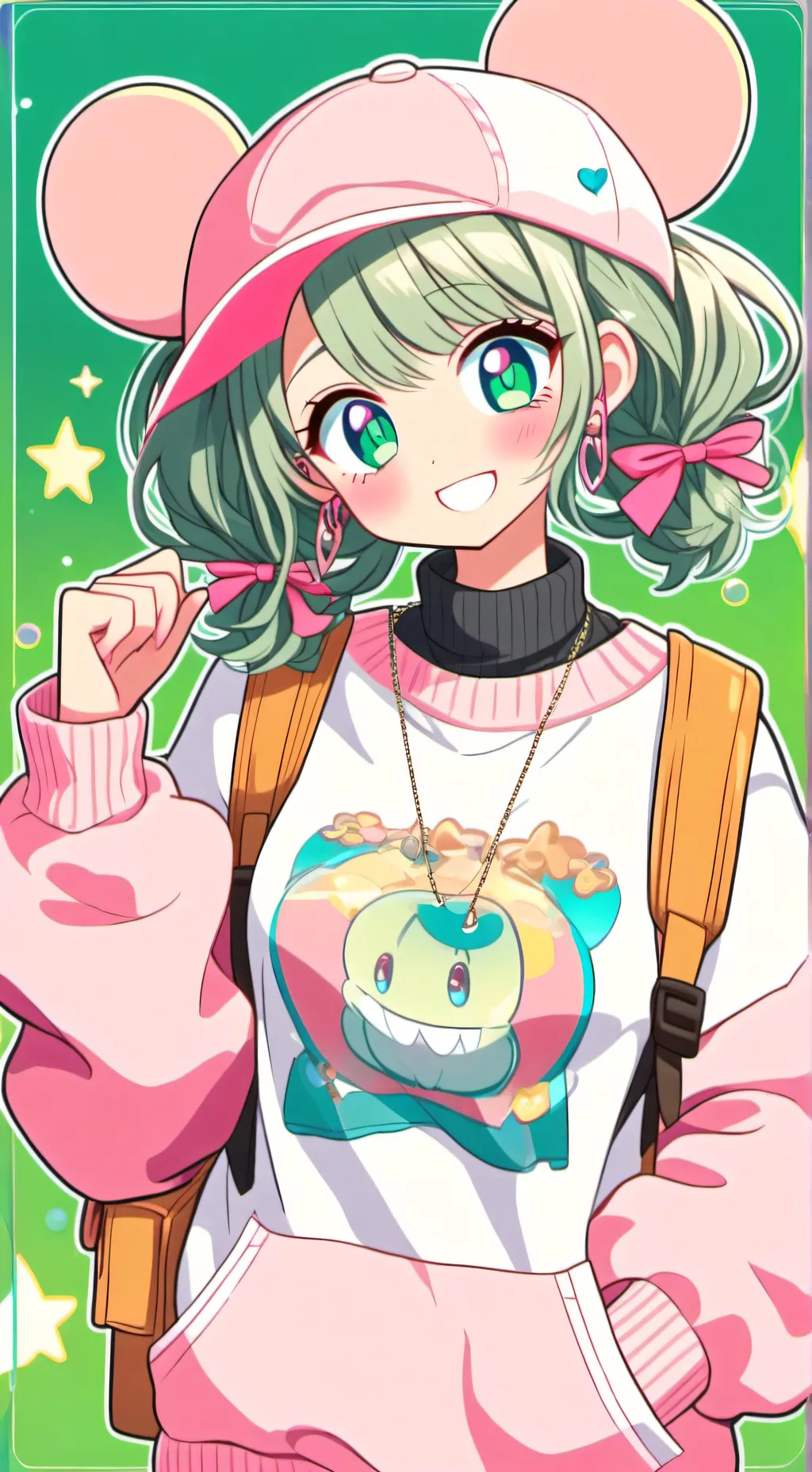 ai character: ✩lily✩ background