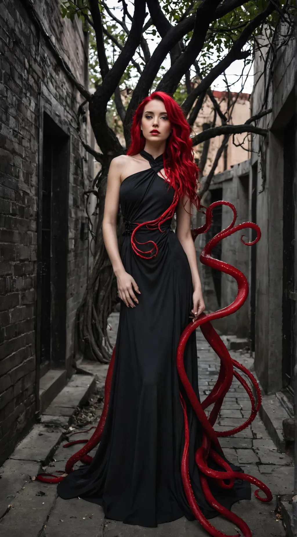 ai character: Gina Vine background