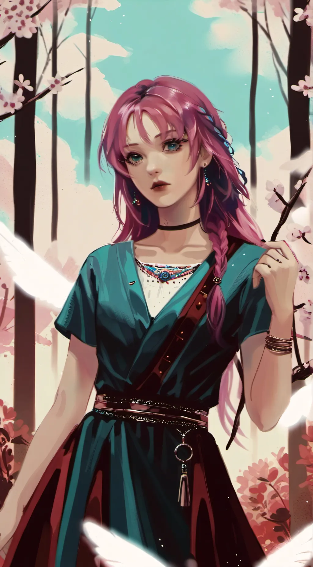 ai character: Lili  background