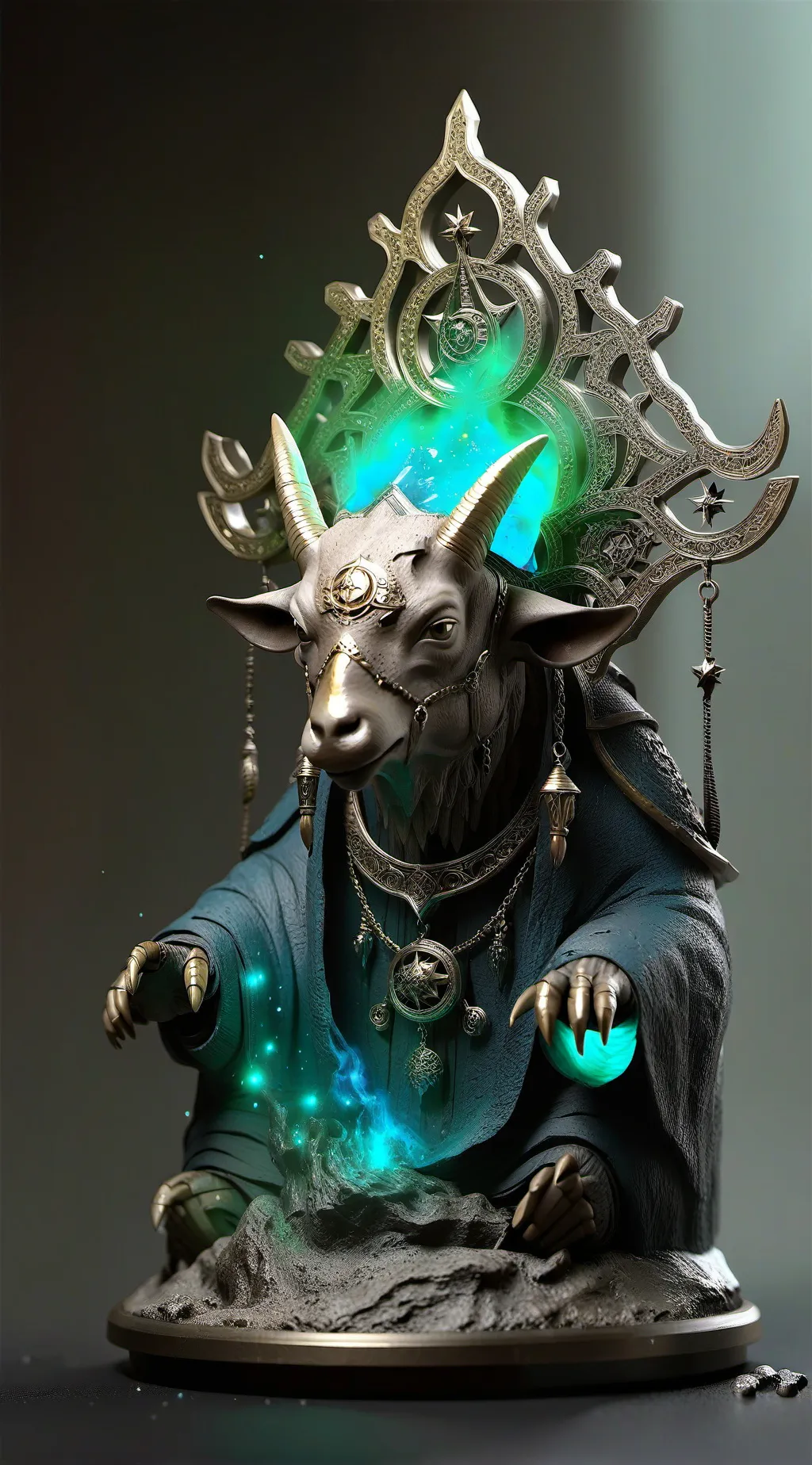 ai character: ultra goat background