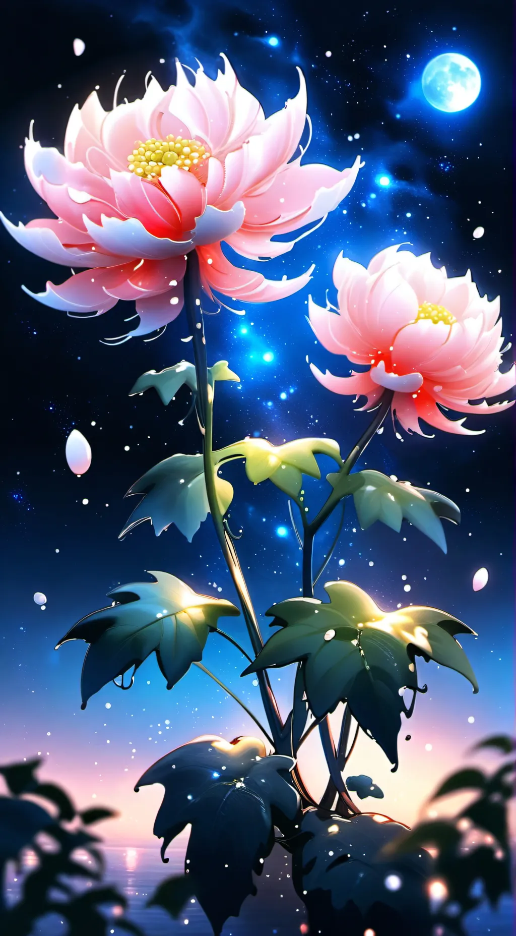 ai character: Moonflower 🌹 background
