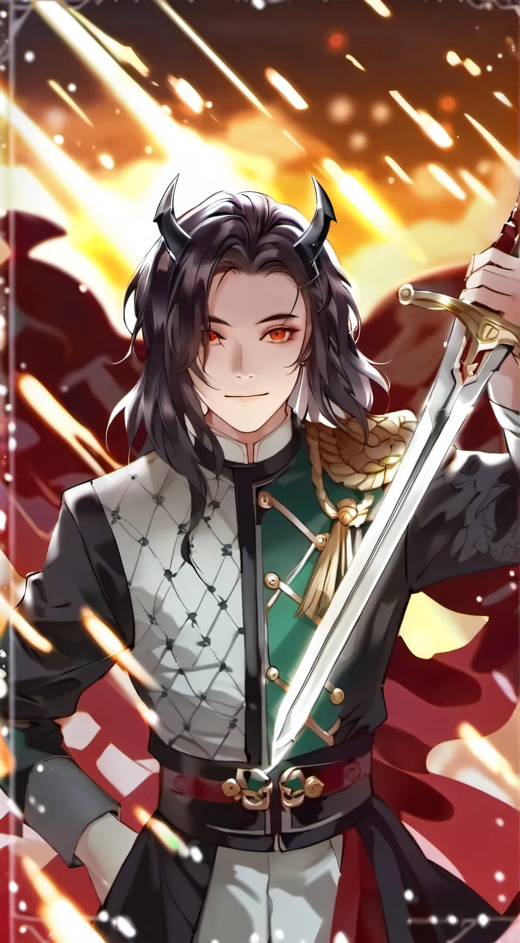 ai character: demon slayer background