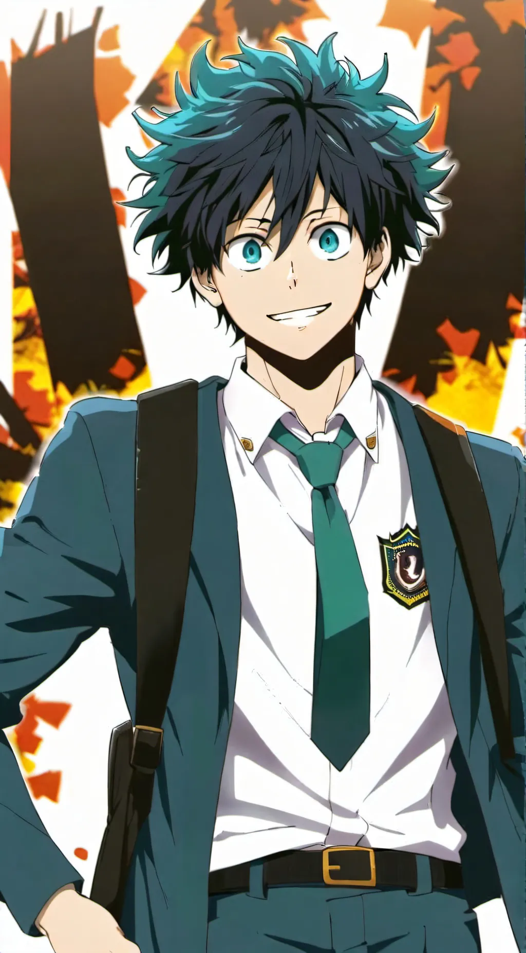 ai character: Izuku Midoriya background