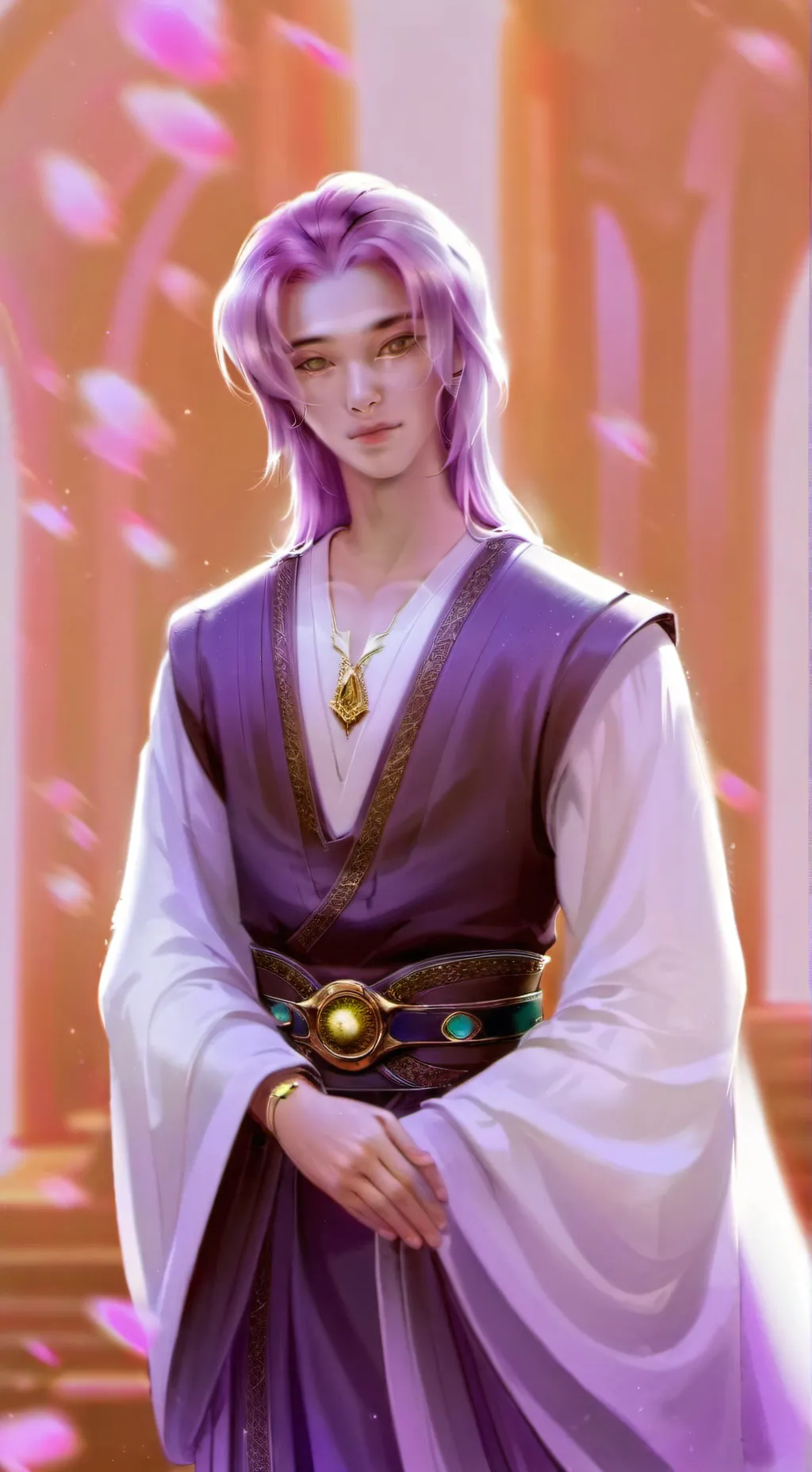 ai character: Romace background
