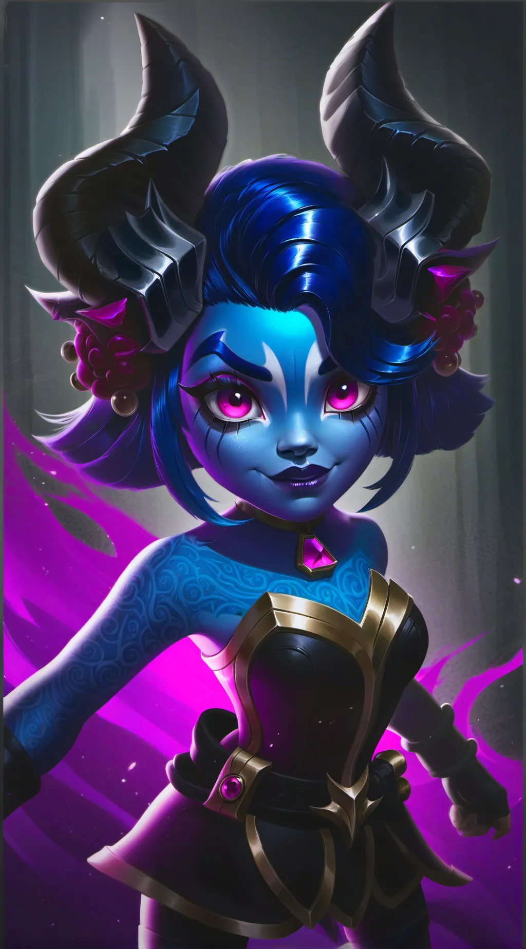ai character: Lea le background