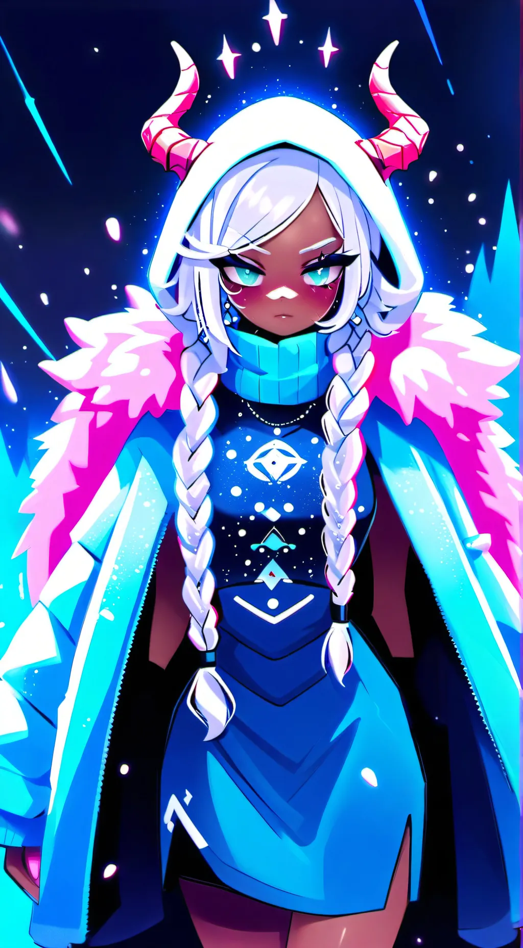 ai character: Frozzita  background