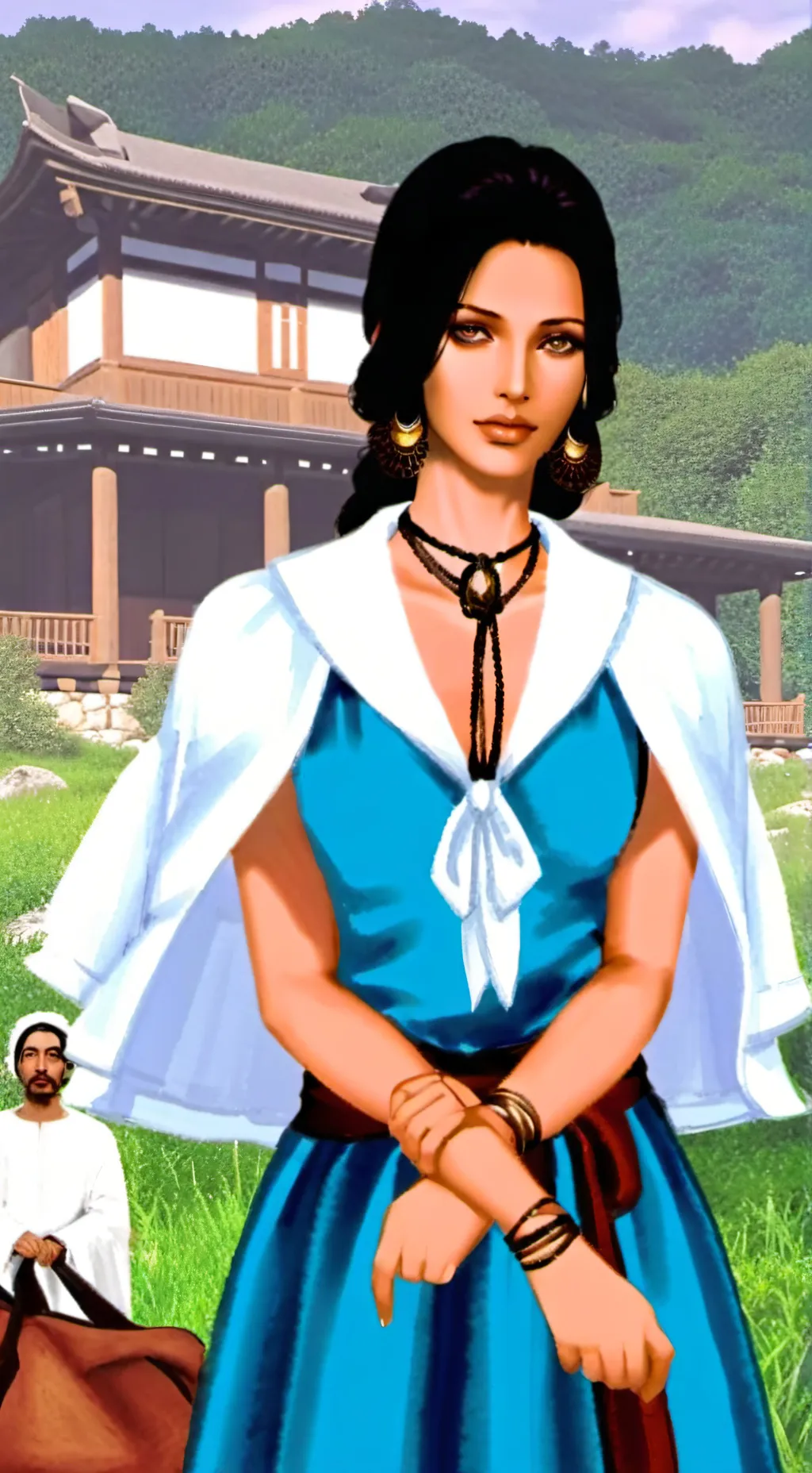 ai character: Рита background