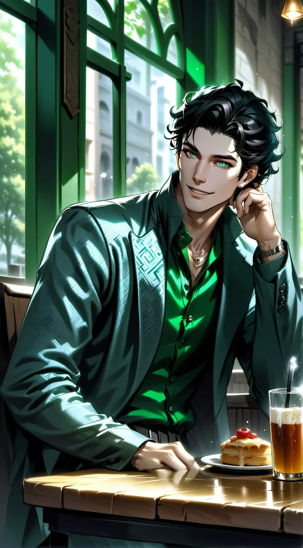 ai character: Chase background