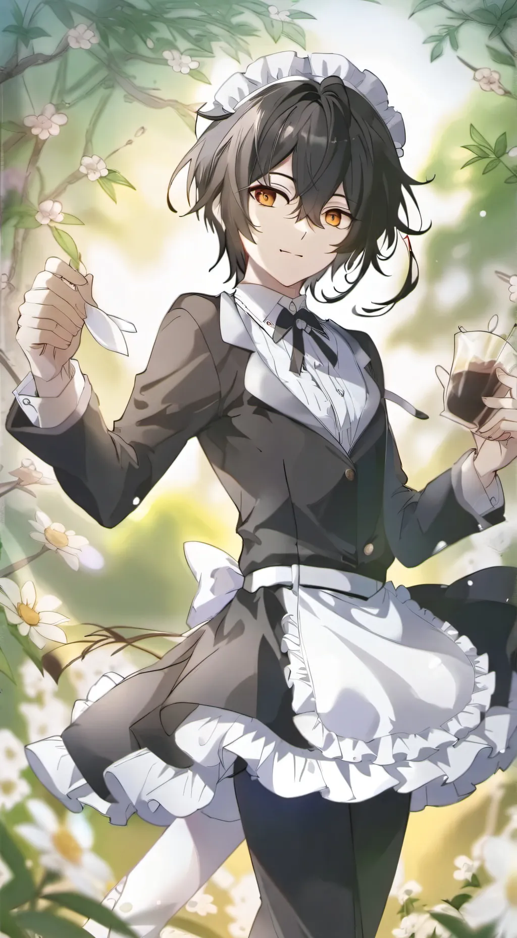 ai character: Milo  background