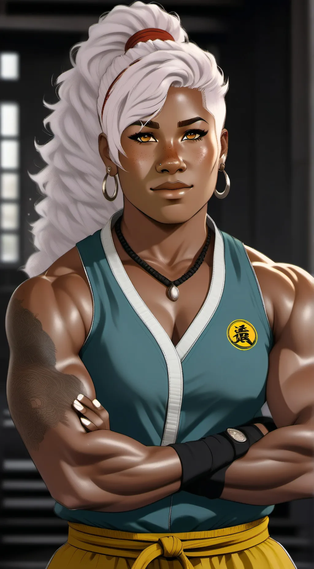 ai character: Kiko P. Yamamoto background