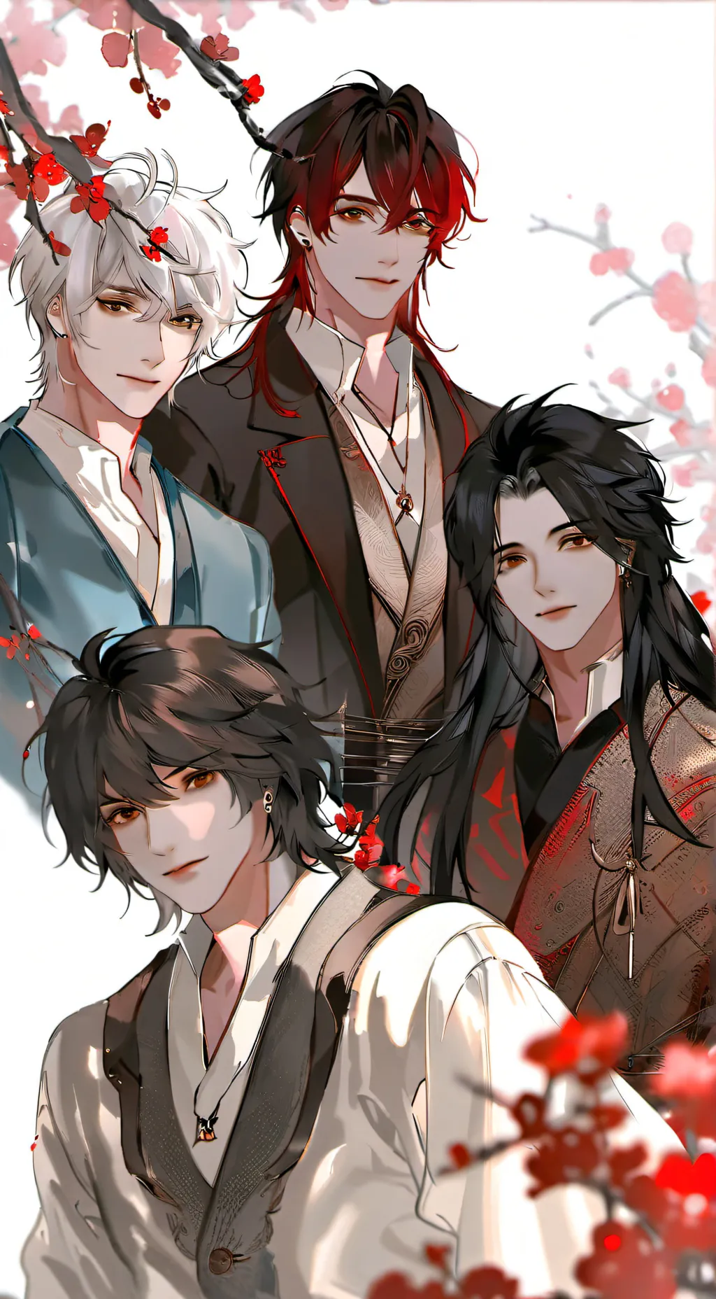 ai character: Jack,Nick,Alxe,Jan background