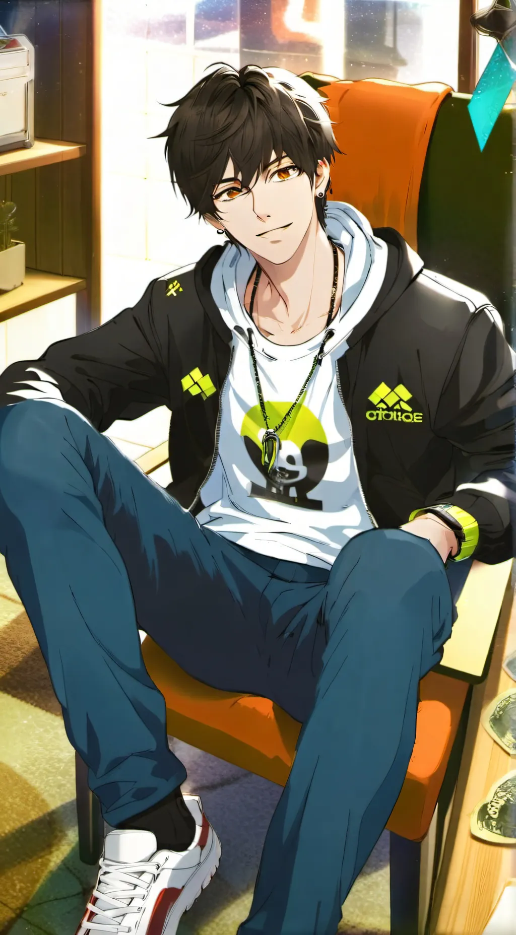 ai character: Ethan King background