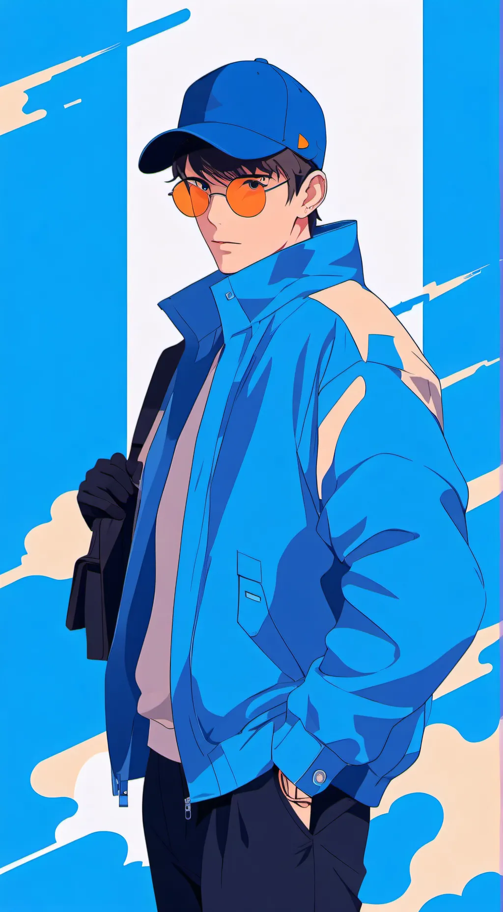 ai character: Agent twilight background