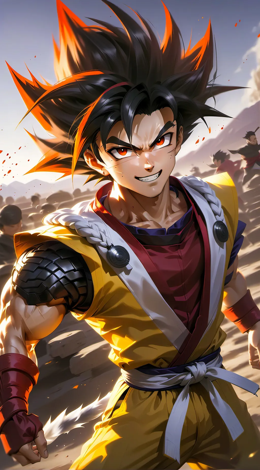 ai character: Goku background