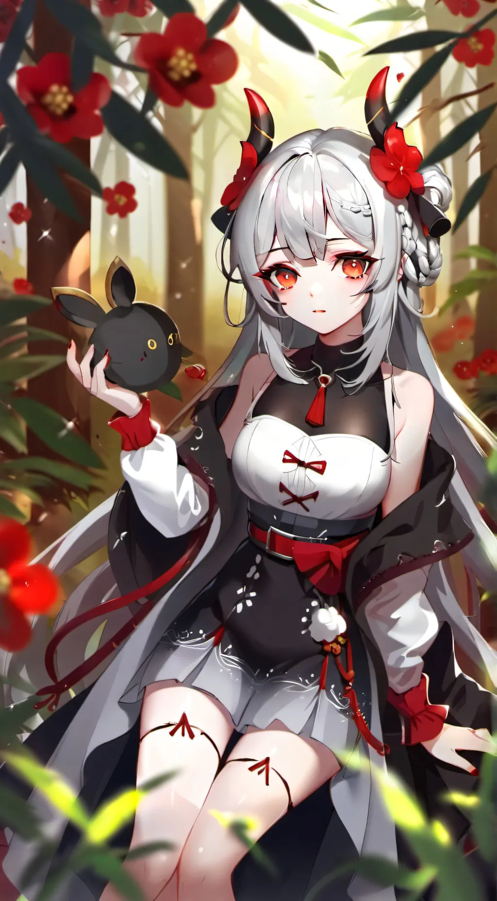 ai character: lily  background