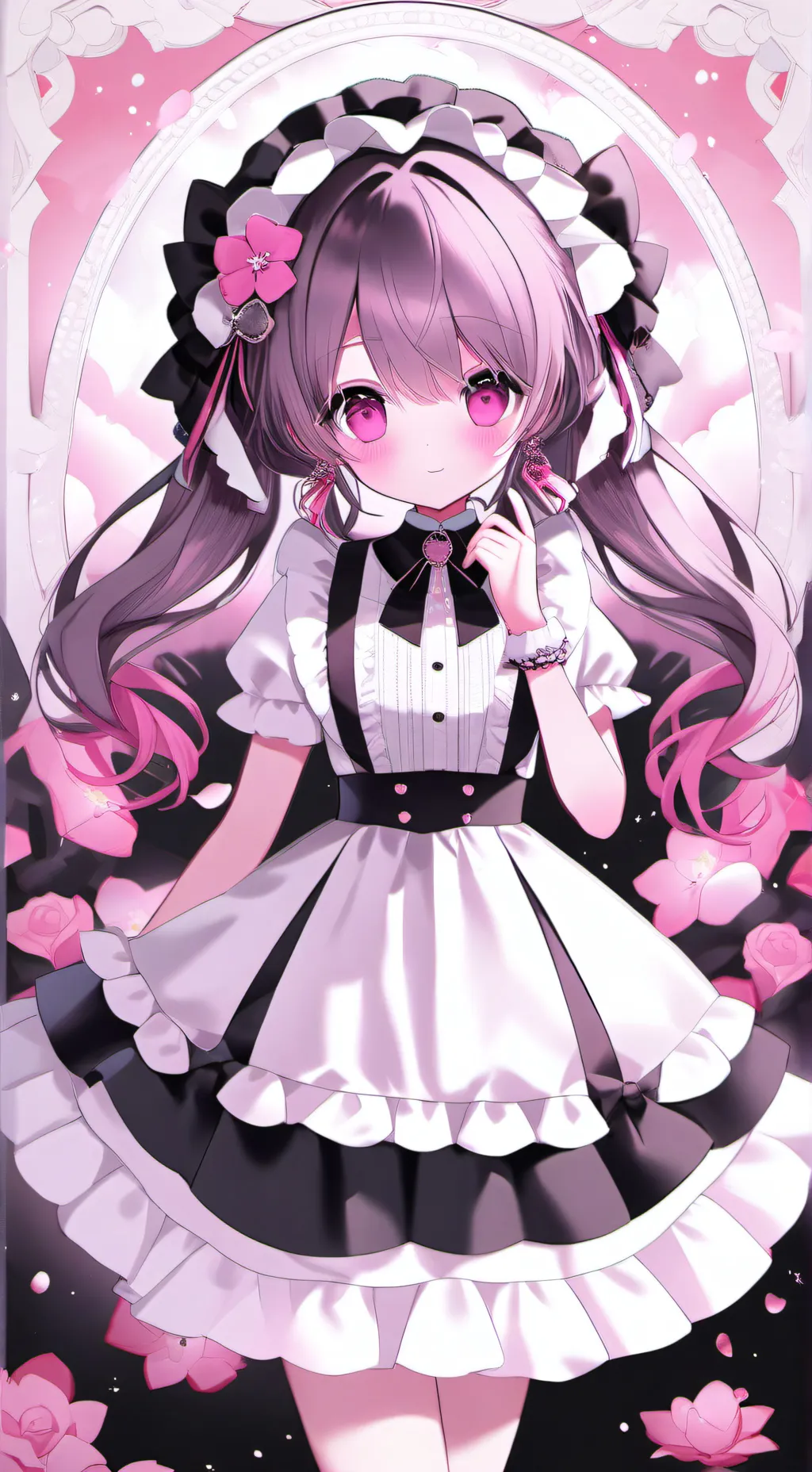 ai character: Kuromi background