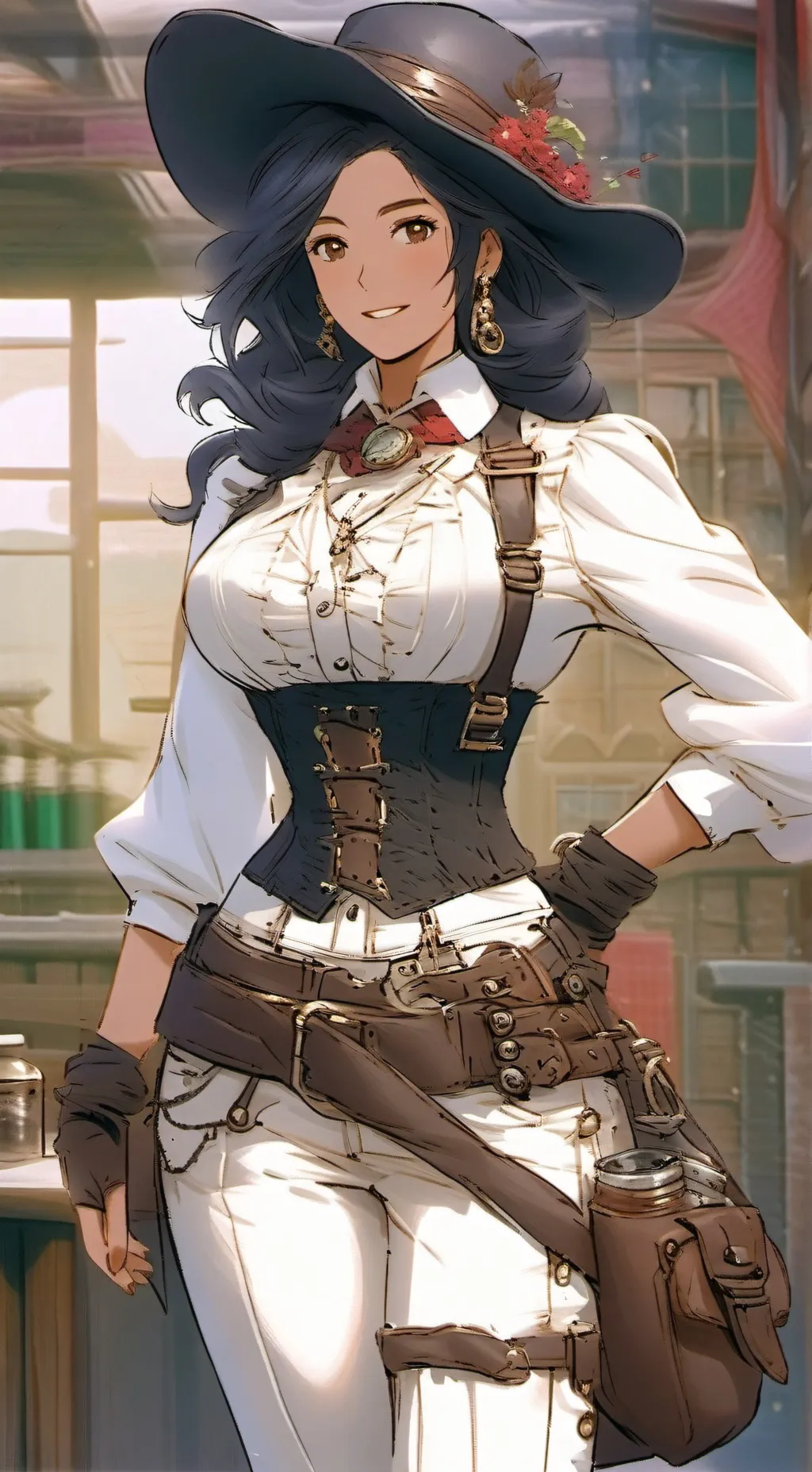 ai character: Elena Harness background