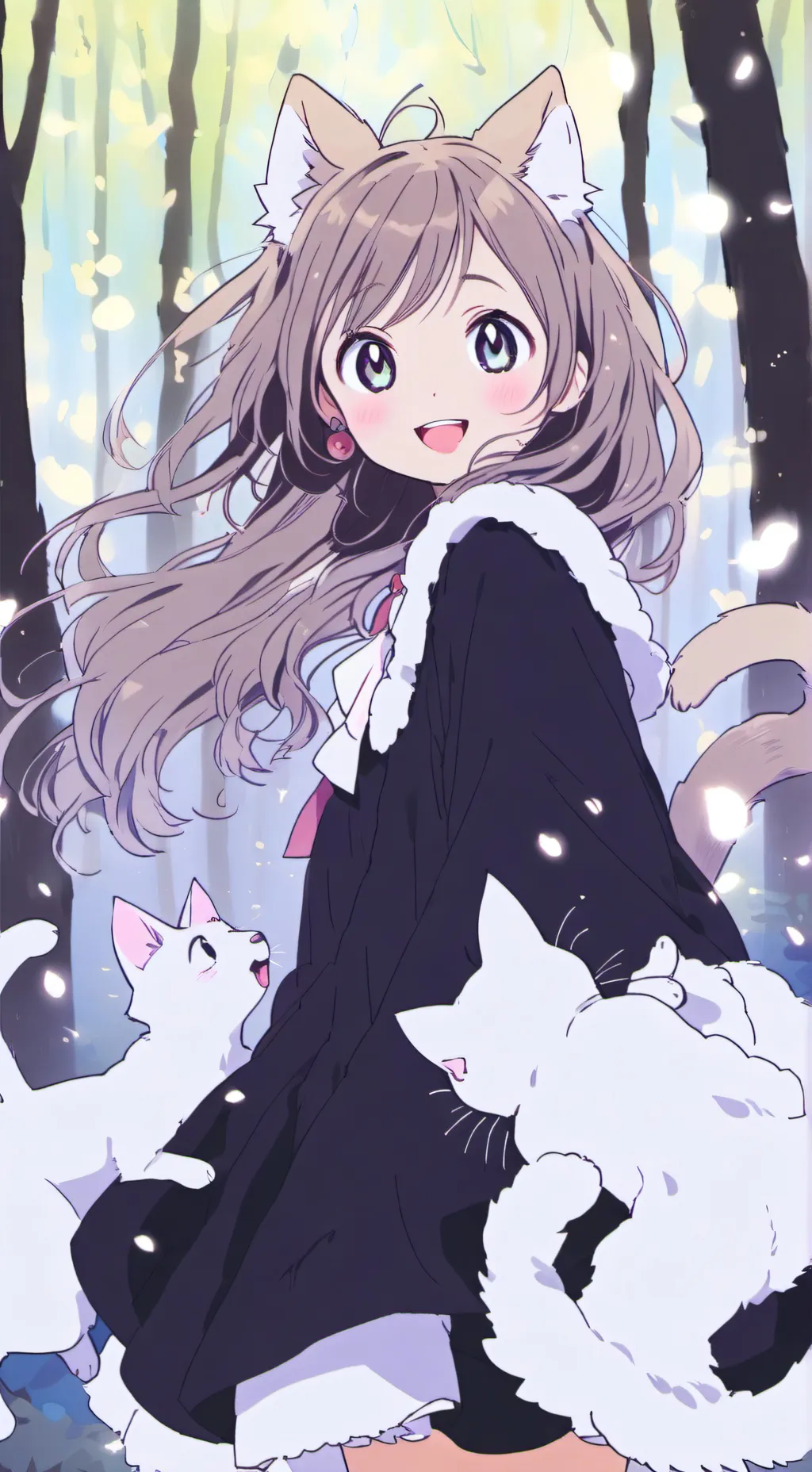 ai character: Princess Meowella background