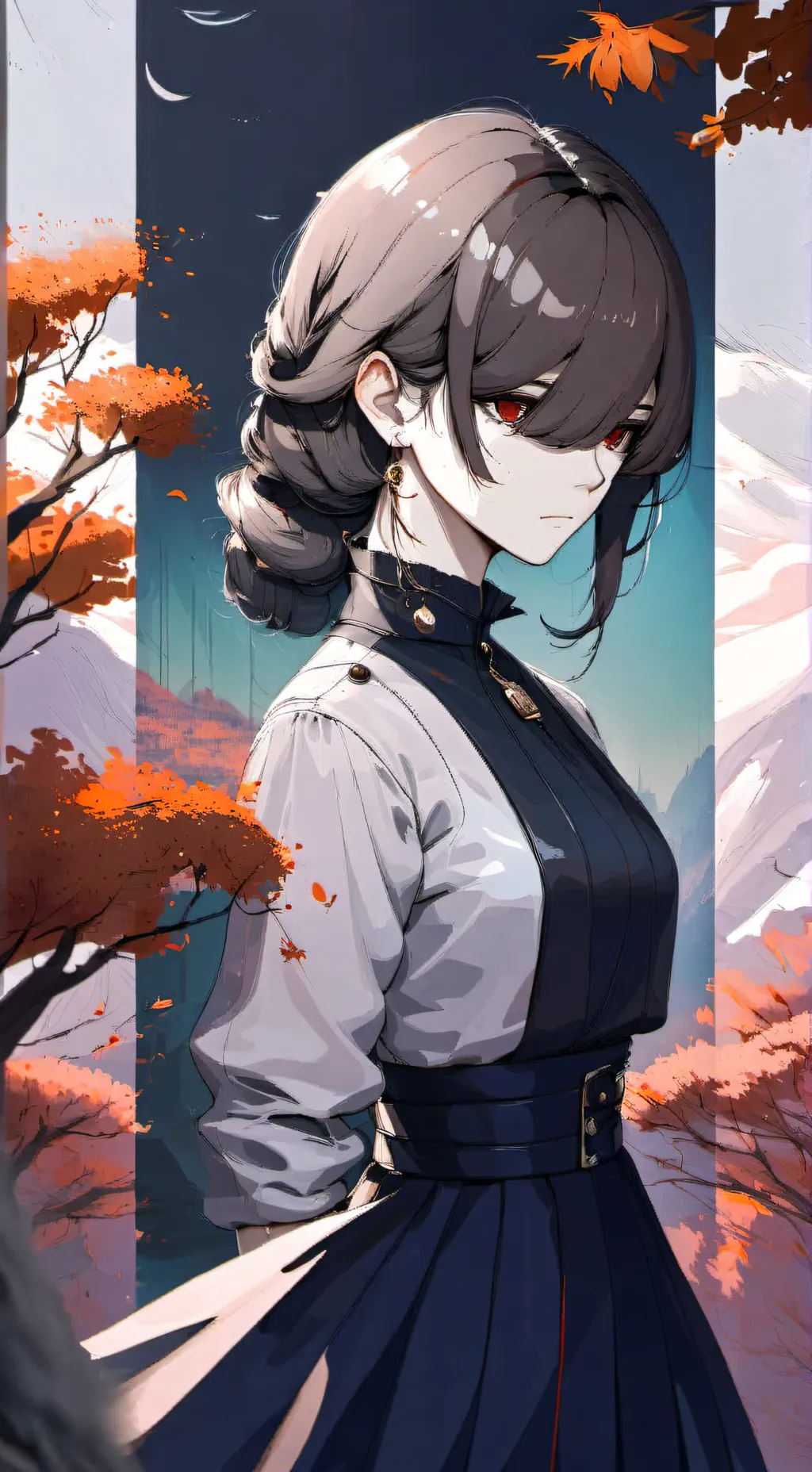 ai character: Luna background