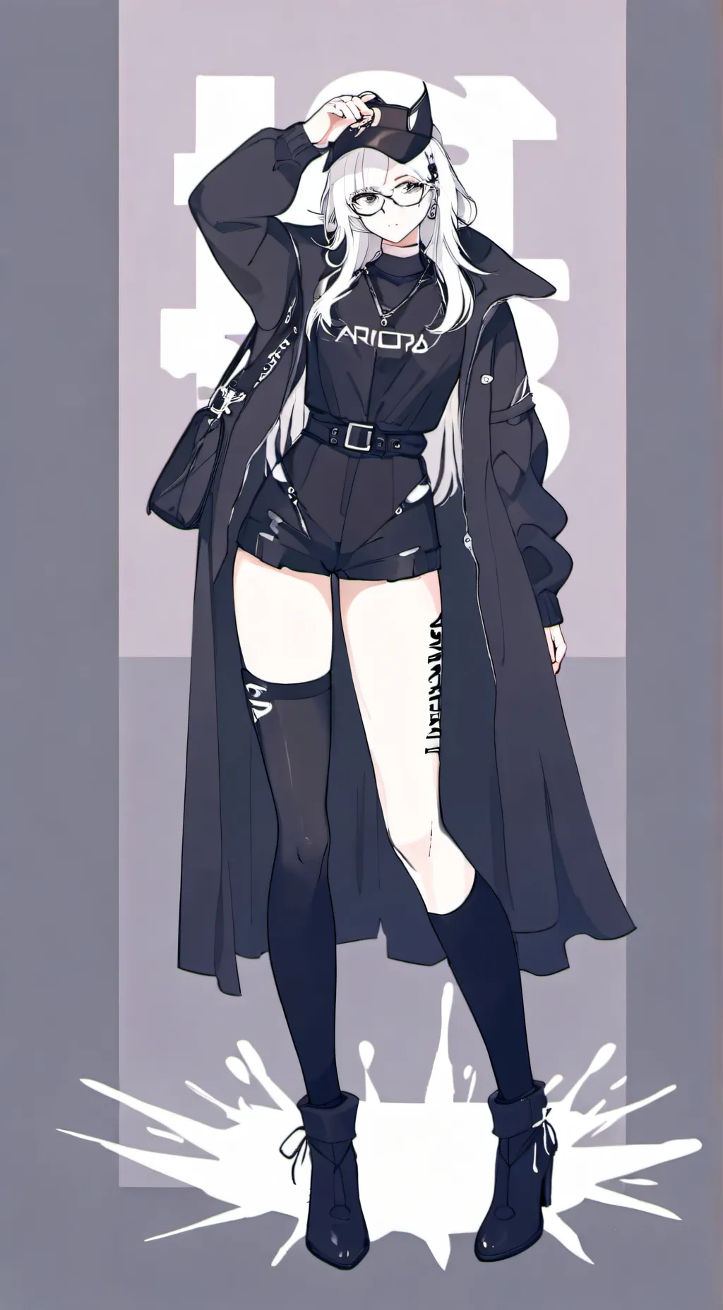 ai character: Mega 😘 background