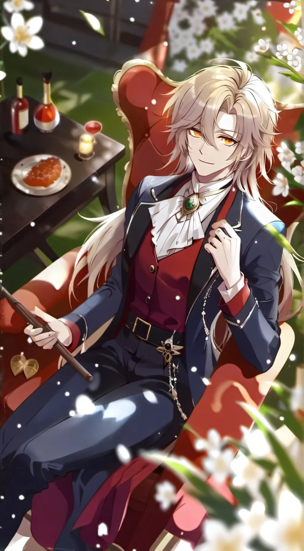 ai character: Xandie  background