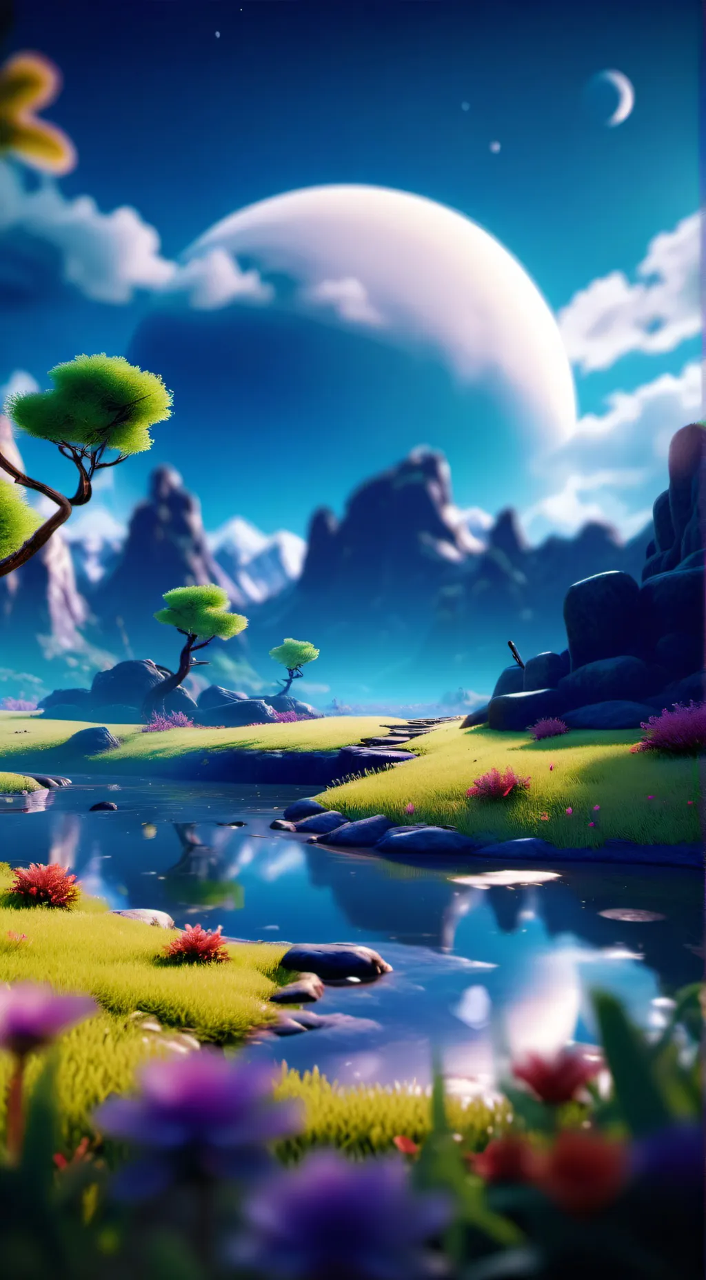 ai character: •Chance• 😎  background