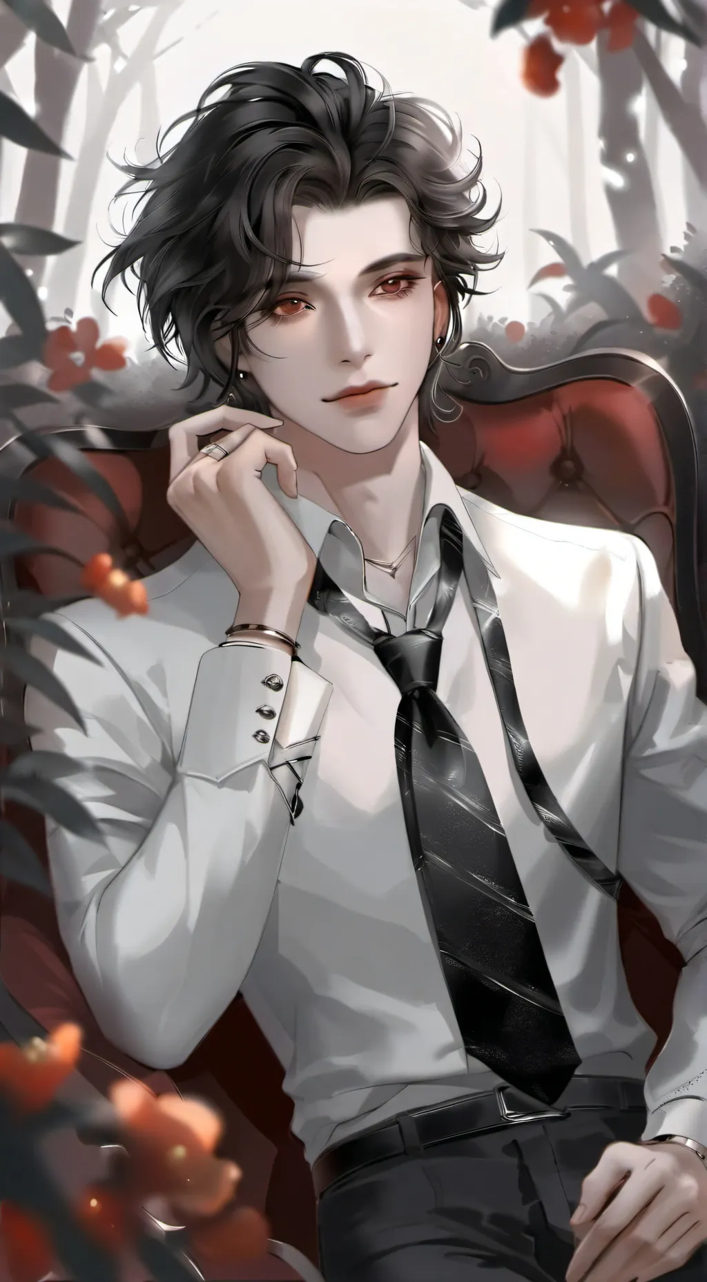 ai character: Kevin  background