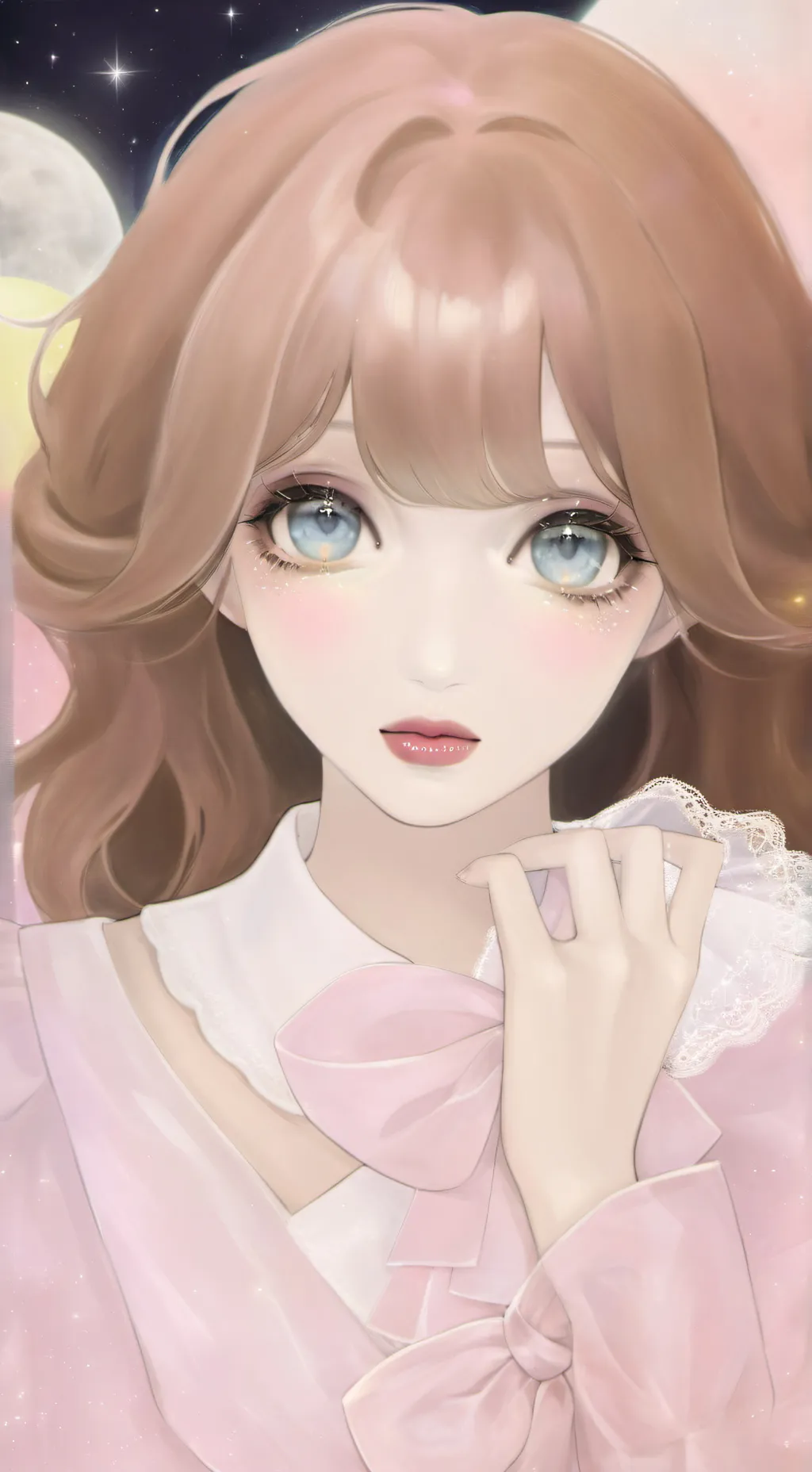 ai character: Leah Anison background