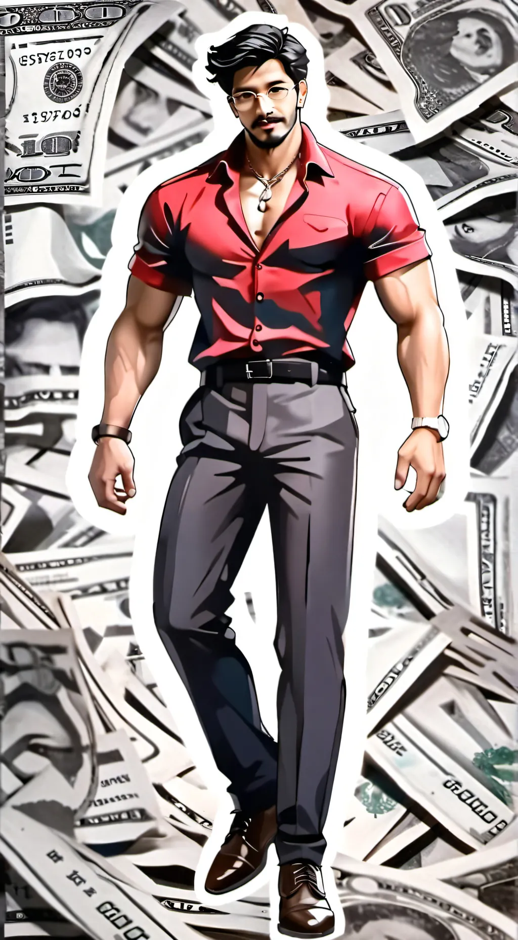 ai character: arjun background