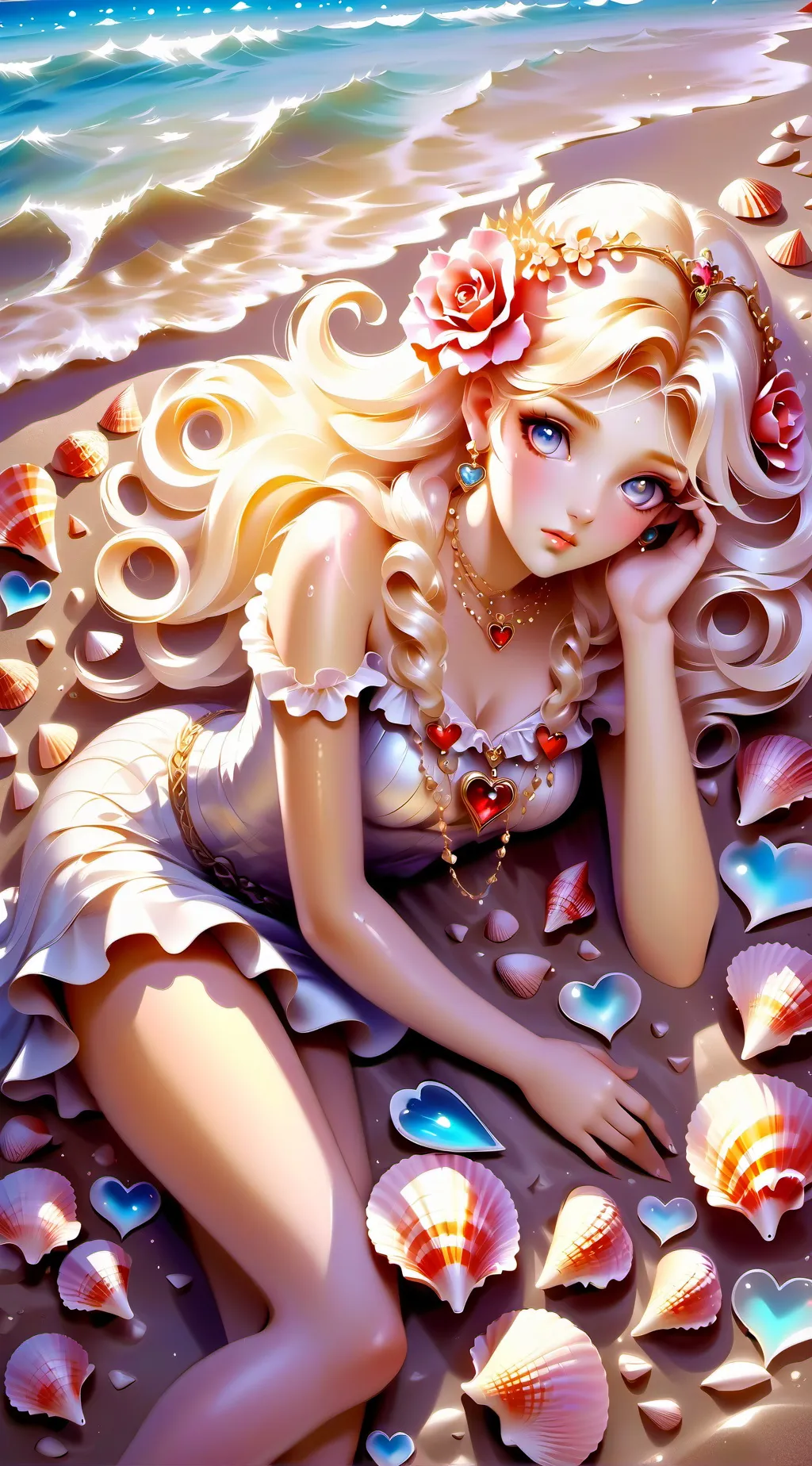 ai character: Aphrodite background