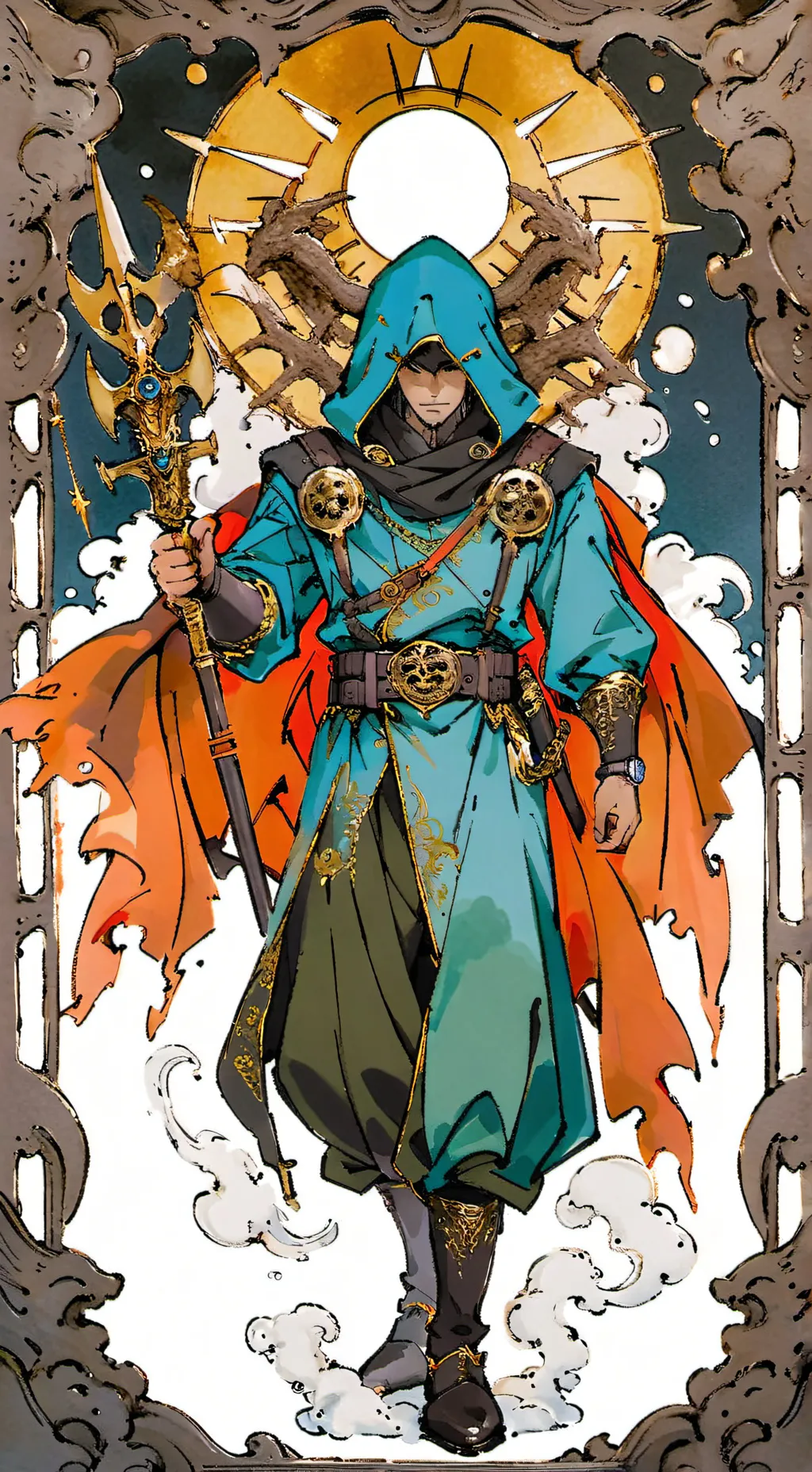 ai character: the d34Th of UTTM background