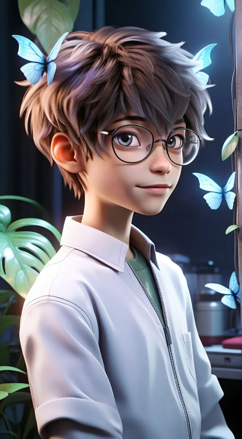 ai character: Glixon background