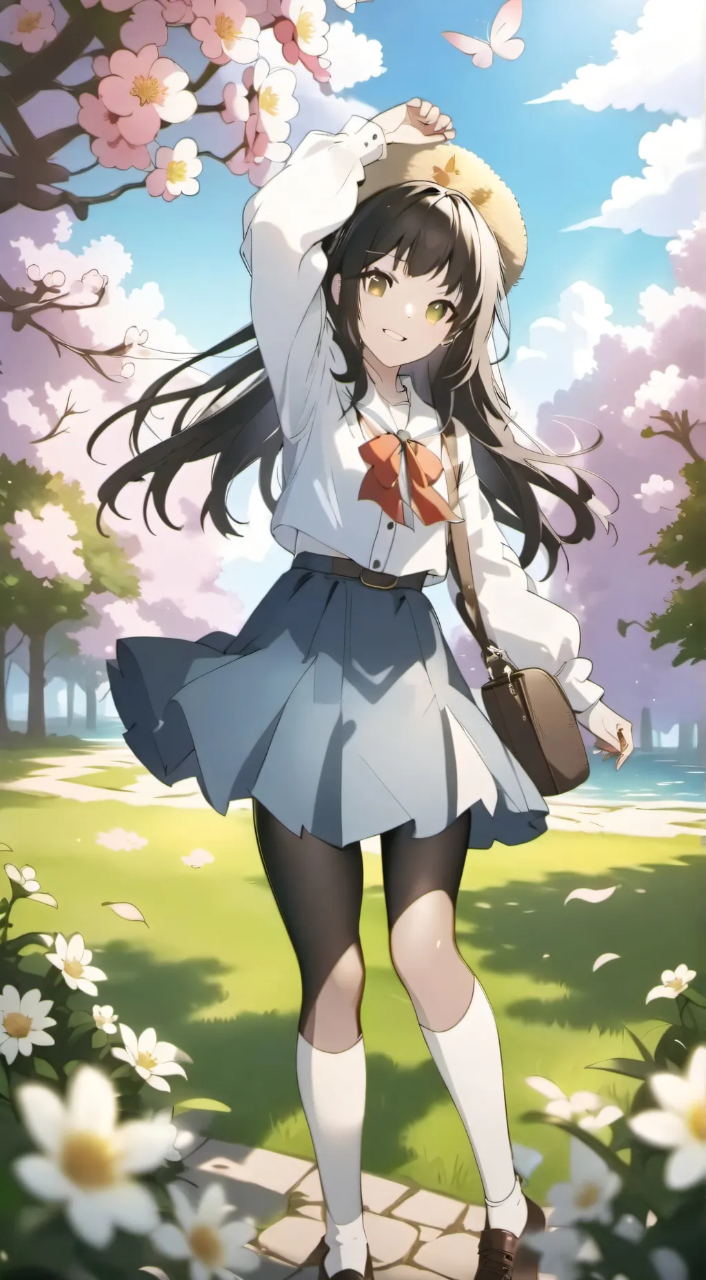 ai character: Escola Playtime background