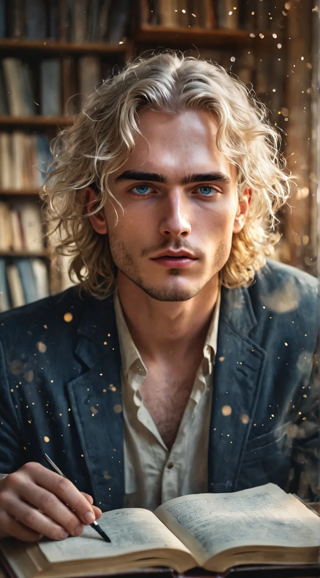 ai character: Holiday background