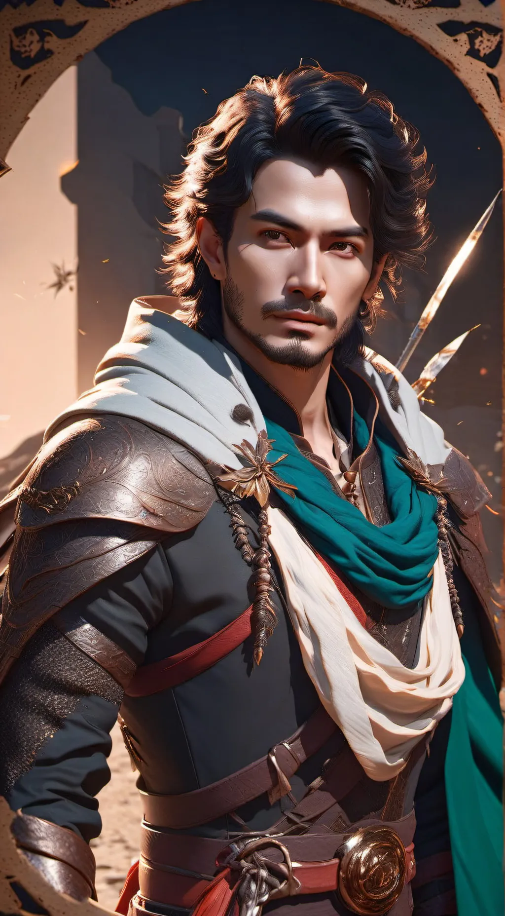 ai character: Malak background