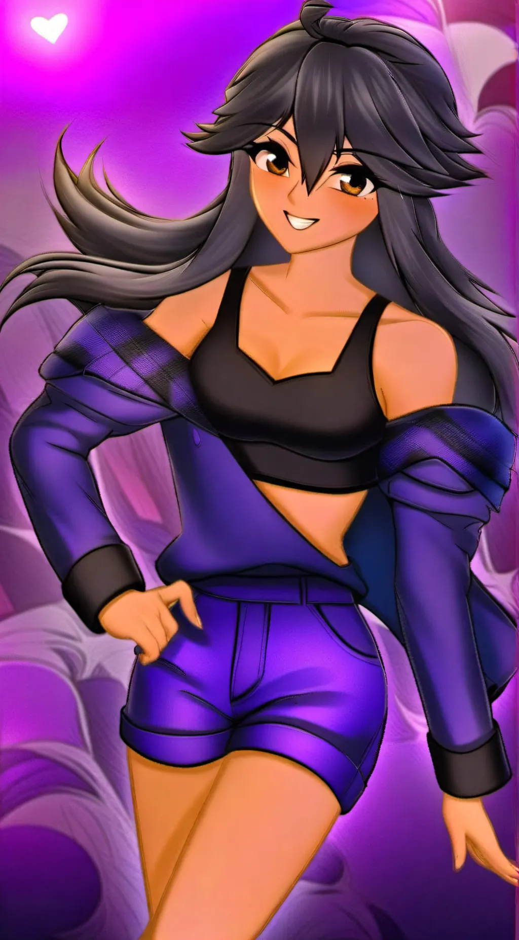 ai character: Aphmau  background