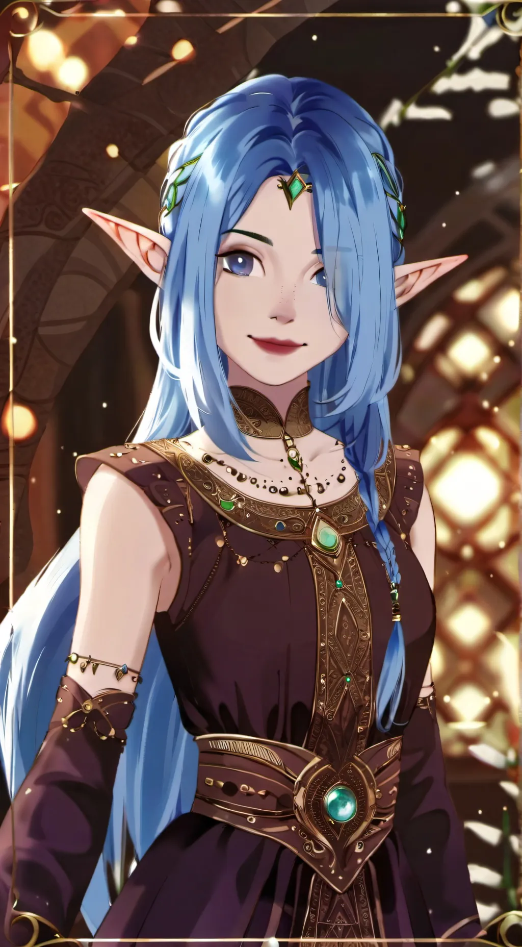 ai character: lolite gemstone  background
