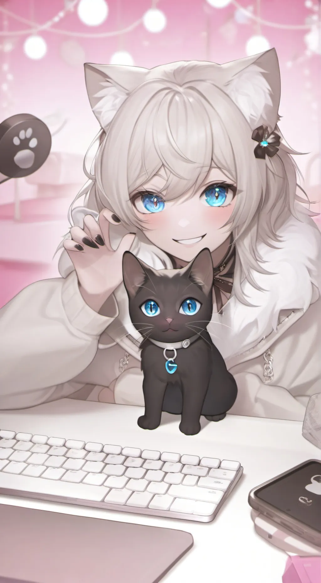 ai character: Byte background