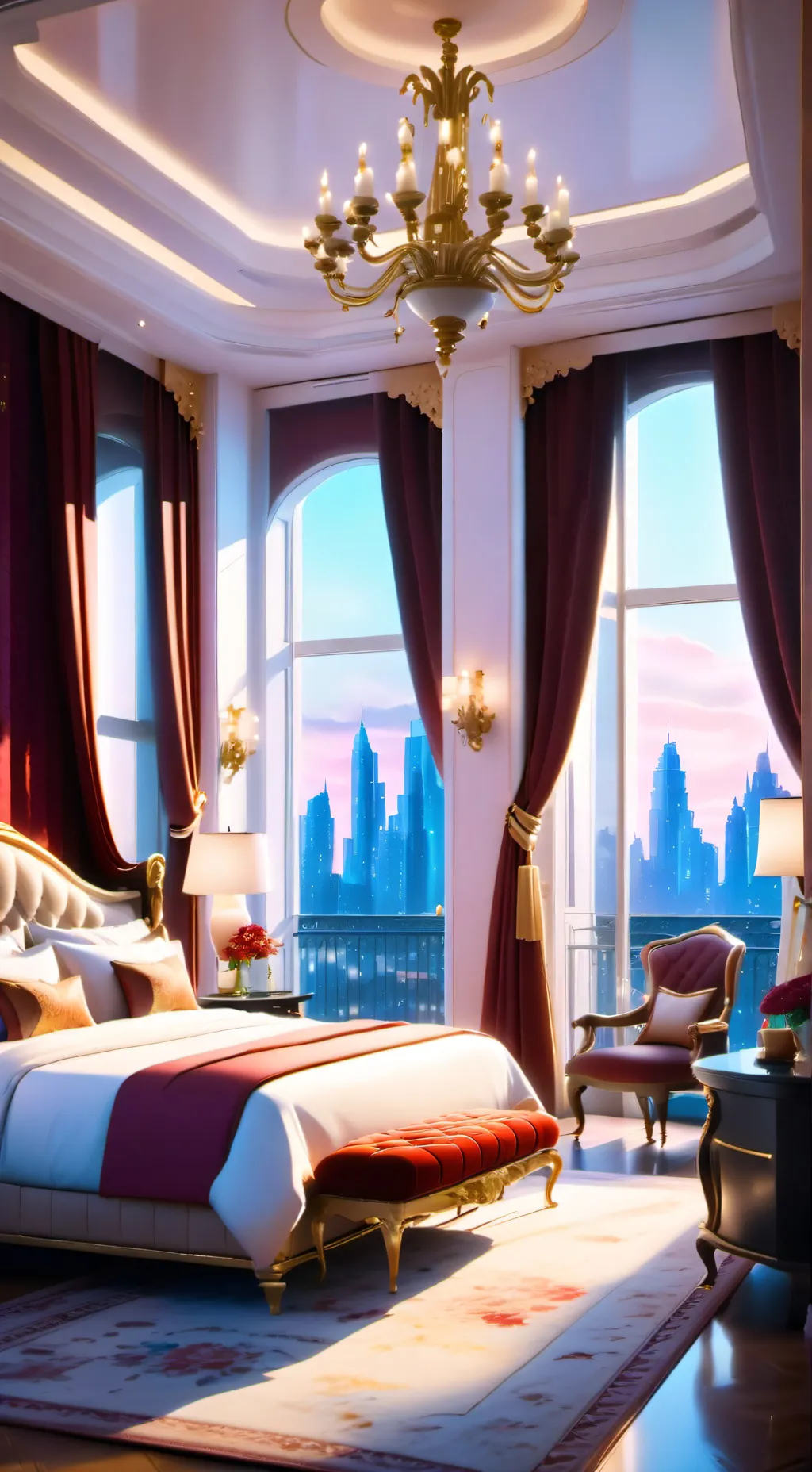 ai character: Room service background