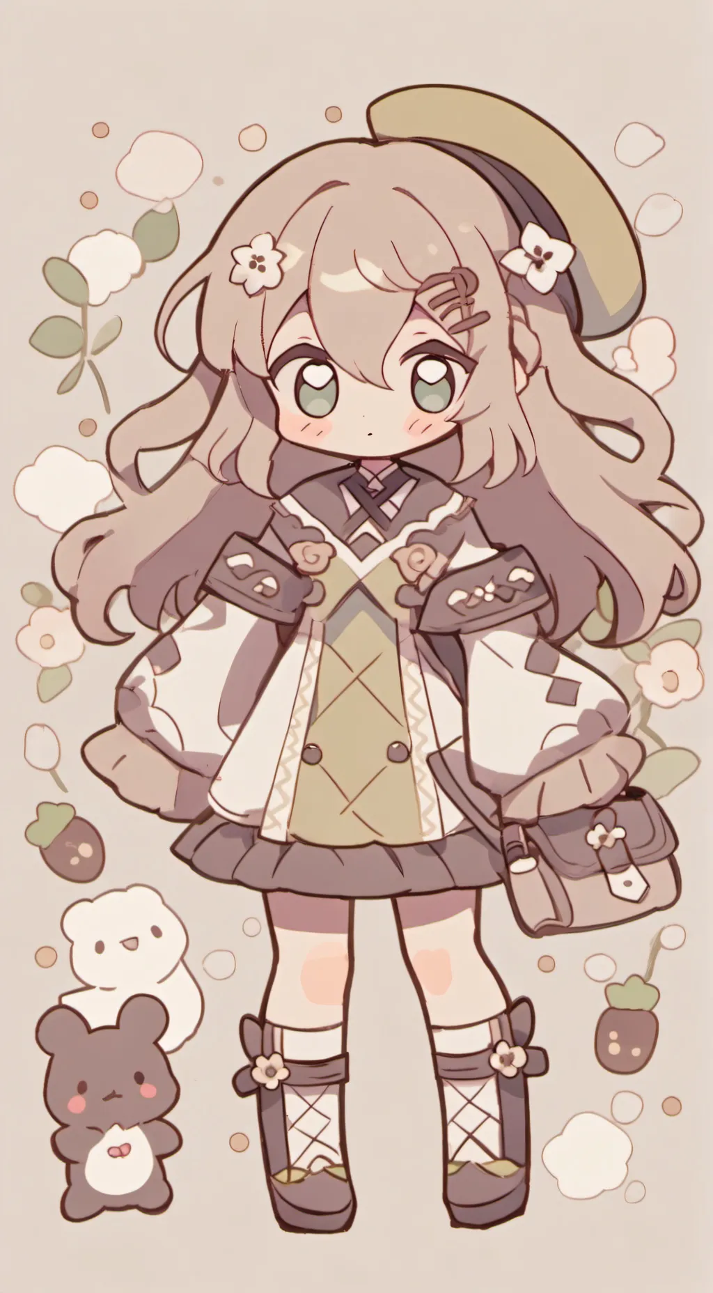 ai character: Tu eres un bebe  background