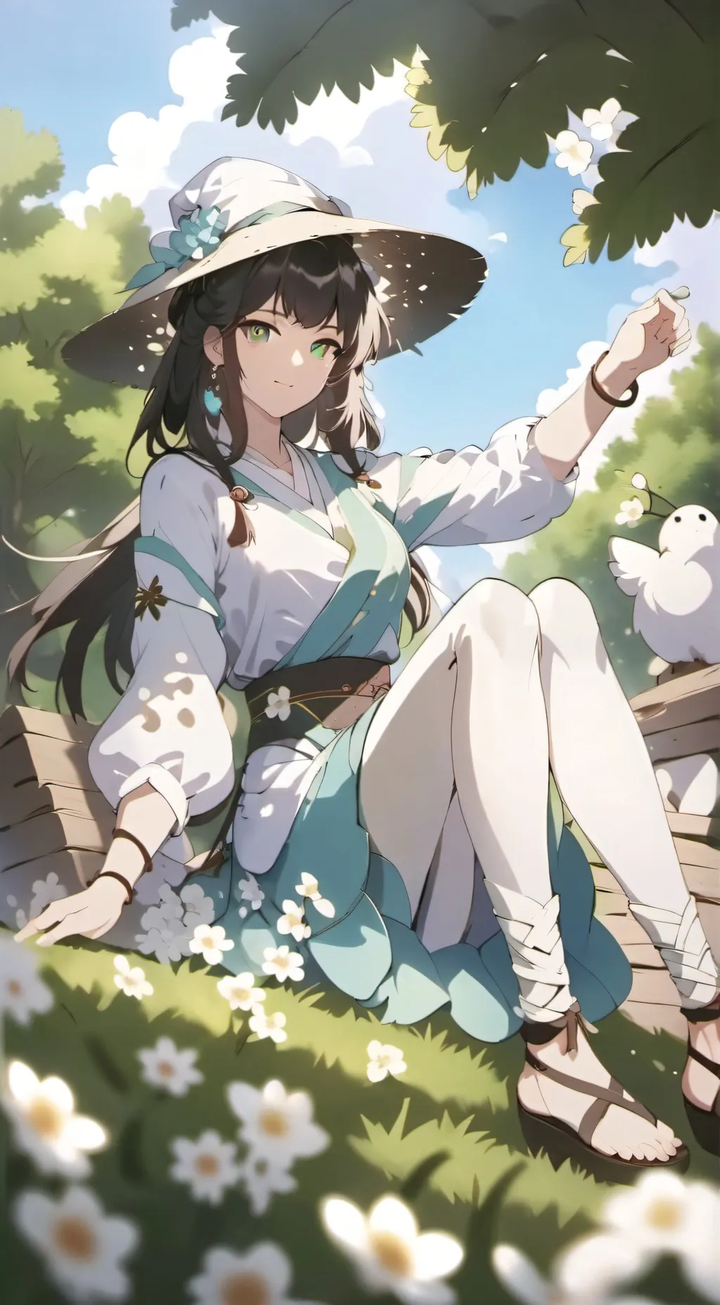 ai character: Your wife background