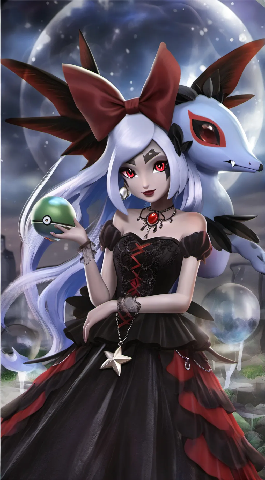 ai character: Within Lola  background