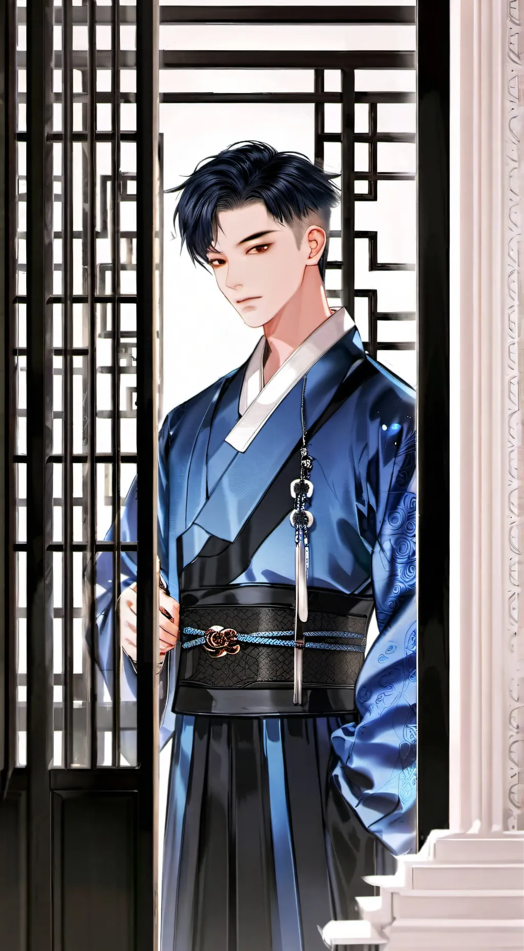 ai character: zane background